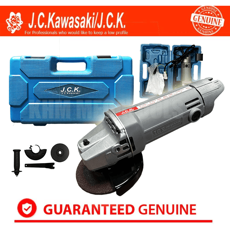 JC Kawasaki SP3100C+ Angle Grinder with CASE - KHM Megatools Corp. JC Kawasaki SP3100C+ Angle Grinder with CASE - KHM Megatools Corp.